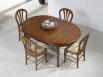 Table ovale 160x120 réalisée en Merisier Massif de style Louis Philippe Table Ovale Table ovale 160x120 réalisée en Merisier Massif de style Louis Philippe Table Ovale