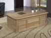 Table Bar Jules réalisée en Chêne de style Louis Philippe Finition Chêne Brossé Naturel TABLE BASSE Table Bar Jules réalisée en Chêne de style Louis Philippe Finition Chêne Brossé Naturel TABLE BASSE