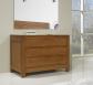 Commode 3 tiroirs réalisée en Chêne Massif de style Contemporain COMMODE Commode 3 tiroirs réalisée en Chêne Massif de style Contemporain COMMODE