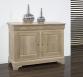 Buffet 2 portes 2 tiroirs Laura réalisé en Chêne Massif de style Louis Philippe 130 de large Finition Chêne Brosse Blanchi BUFFET Buffet 2 portes 2 tiroirs Laura réalisé en Chêne Massif de style Louis Philippe 130 de large Finition Chêne Brosse Blanchi BUFFET