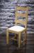 Chaise Théo réalisée en chêne massif de style Campagnard assise tissu CHAISES Chaise Théo réalisée en chêne massif de style Campagnard assise tissu CHAISES