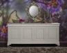 Buffet 4 portes 4 tiroirs Léa réalisé en Merisier Massif de style Louis Philippe Finition Gris Perle Paitiné BUFFET Buffet 4 portes 4 tiroirs Léa réalisé en Merisier Massif de style Louis Philippe Finition Gris Perle Paitiné BUFFET