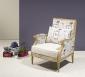 Fauteuil de style Louis XVI réalisé en Chêne massif FINITION CHENE BROSSE NATUREL Fauteuil Fauteuil de style Louis XVI réalisé en Chêne massif FINITION CHENE BROSSE NATUREL Fauteuil