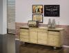Buffet 4 portes réalisé en Chêne Massif de style Contemporain Vintage FIN DE SERIE 1 DISPONIBLE BUFFET Buffet 4 portes réalisé en Chêne Massif de style Contemporain Vintage FIN DE SERIE 1 DISPONIBLE BUFFET