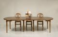 Table ronde à volets DIAMETRE 120 réalisée en merisier massif de style Louis Philippe 5 allonges de 40 cm Table ronde diam.120 Table ronde à volets DIAMETRE 120 réalisée en merisier massif de style Louis Philippe 5 allonges de 40 cm Table ronde diam.120