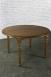 Table ronde Simon réalisée en Chêne Massif de style Louis Philippe DIAMETRE 120 avec 1 ALLONGE DE 40 CM, Plateau fixe Table ronde diam.120 Table ronde Simon réalisée en Chêne Massif de style Louis Philippe DIAMETRE 120 avec 1 ALLONGE DE 40 CM, Plateau fixe Table ronde diam.120