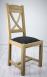 Chaise Olivier réalisée en Chêne massif de style Campagne Assise Tissu Finition Chêne Brossé CHAISES Chaise Olivier réalisée en Chêne massif de style Campagne Assise Tissu Finition Chêne Brossé CHAISES