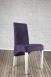 Chaise Loann en Hêtre massif, assise et dos capitonnés de couleur Violet CHAISES Chaise Loann en Hêtre massif, assise et dos capitonnés de couleur Violet CHAISES