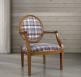 Fauteuil Julia réalisé en hêtre massif Tissu Aldecco Fauteuil Fauteuil Julia réalisé en hêtre massif Tissu Aldecco Fauteuil