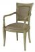 Fauteuil de style Louis Philippe réalisé en Hêtre Massif LAQUE GRIS PATINE Fauteuil Fauteuil de style Louis Philippe réalisé en Hêtre Massif LAQUE GRIS PATINE Fauteuil