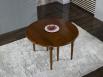 Table ronde à volets Justine réalisée en Merisier Massif de style Louis XVI 6 pieds 3 allonges DIAMETRE 120 Table ronde diam.120 Table ronde à volets Justine réalisée en Merisier Massif de style Louis XVI 6 pieds 3 allonges DIAMETRE 120 Table ronde diam.120