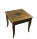 Bout de canapé Jean réalisé en Chêne de style Directoire table basse carrée Bout de canapé Jean réalisé en Chêne de style Directoire table basse carrée