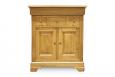 Petit Buffet 2 portes 4 tiroirs Thimoty en chêne massif de style Louis Philippe Finition chêne doré SEULEMENT 1 DISPONIBLE BUFFET Petit Buffet 2 portes 4 tiroirs Thimoty en chêne massif de style Louis Philippe Finition chêne doré SEULEMENT 1 DISPONIBLE BUFFET