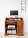 Petit Bureau informatique Elise réalisé en Merisier de style Louis Philippe Surface d'écriture Noir Bureau Petit Bureau informatique Elise réalisé en Merisier de style Louis Philippe Surface d'écriture Noir Bureau