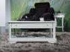 Table Basse Salomé, réalisée en Merisier Massif de style Louis Philippe TIROIR VITRINE Finition Laqué Gris Patiné et Usé Table basse rectangulaire Table Basse Salomé, réalisée en Merisier Massif de style Louis Philippe TIROIR VITRINE Finition Laqué Gris Patiné et Usé Table basse rectangulaire