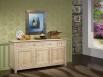 Buffet Nicolas réalisé en Chêne Massif de style Campagnard 3 portes 4 tiroirs Finition Chêne Brossé Blanchi BUFFET Buffet Nicolas réalisé en Chêne Massif de style Campagnard 3 portes 4 tiroirs Finition Chêne Brossé Blanchi BUFFET