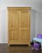 Armoire 2 portes Stéphane réalisée en Chêne Massif de style Louis Philippe Finition Chêne Chêne doré ARMOIRE Armoire 2 portes Stéphane réalisée en Chêne Massif de style Louis Philippe Finition Chêne Chêne doré ARMOIRE