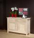 Buffet 2 portes Amandine réalisée en Chêne Massif de style campagnard Finition Chêne Brossé Blanchi BUFFET Buffet 2 portes Amandine réalisée en Chêne Massif de style campagnard Finition Chêne Brossé Blanchi BUFFET