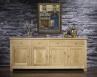 Buffet 4 portes Amaury réalisé en Chêne Massif de style Campagnard BUFFET Buffet 4 portes Amaury réalisé en Chêne Massif de style Campagnard BUFFET