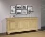 Buffet 4 portes Gael réalisé en Chêne Massif de style Louis Philippe Finition Chêne Brossé BUFFET Buffet 4 portes Gael réalisé en Chêne Massif de style Louis Philippe Finition Chêne Brossé BUFFET