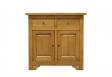 Petit buffet 2 portes 2 tiroirs réalisé en Chêne massif de style campagnard Finition Chêne doré Patine Antiquaire SEULEMENT 1 DISPONIBLE BUFFET Petit buffet 2 portes 2 tiroirs réalisé en Chêne massif de style campagnard Finition Chêne doré Patine Antiquaire SEULEMENT 1 DISPONIBLE BUFFET