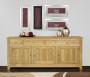 Buffet 3 portes 4 tiroirs réalisé en Chêne Massif de style Campagnard BUFFET Buffet 3 portes 4 tiroirs réalisé en Chêne Massif de style Campagnard BUFFET