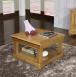 Table basse carrée Ines 65x65 réalisée en Chêne de style Louis Philippe table basse carrée Table basse carrée Ines 65x65 réalisée en Chêne de style Louis Philippe table basse carrée