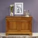 Buffet 2 portes 3 tiroirs Noémie réalisé en Merisier Massif de style Louis Philippe BUFFET Buffet 2 portes 3 tiroirs Noémie réalisé en Merisier Massif de style Louis Philippe BUFFET