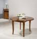 Table ronde à volets Maureen réalisée en Merisier Massif de style Louis Philippe 2 allonges Table ronde diam.110 Table ronde à volets Maureen réalisée en Merisier Massif de style Louis Philippe 2 allonges Table ronde diam.110