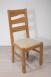 Chaise Nestor réalisée en Chêne massif de style Campagnard Assise Tissu beige CHAISES Chaise Nestor réalisée en Chêne massif de style Campagnard Assise Tissu beige CHAISES
