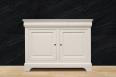 Buffet 2 portes Ethan réalisé en chêne massif de style Louis Philippe Finition Chêne Brossé Ivoire SEULEMENT 1 DISPONIBLE BUFFET Buffet 2 portes Ethan réalisé en chêne massif de style Louis Philippe Finition Chêne Brossé Ivoire SEULEMENT 1 DISPONIBLE BUFFET