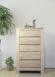 Petite commode 5 tiroirs Collection Nature réalisée en Chêne Massif COMMODE Petite commode 5 tiroirs Collection Nature réalisée en Chêne Massif COMMODE