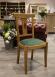 Chaise Arthur réalisée en Chêne Massif de style Louis Philippe Assise encastrée Tissu d'ameublement au choix CHAISES Chaise Arthur réalisée en Chêne Massif de style Louis Philippe Assise encastrée Tissu d'ameublement au choix CHAISES