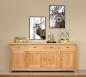 Buffet 4 portes Amaury réalisé en Chêne Massif de style Campagnard BUFFET Buffet 4 portes Amaury réalisé en Chêne Massif de style Campagnard BUFFET
