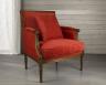 Fauteuil Laura de style Louis XVI réalisé en hêtre massif Tissu Rouge Fauteuil Fauteuil Laura de style Louis XVI réalisé en hêtre massif Tissu Rouge Fauteuil
