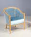 Fauteuil Cabriolet Paul réalisé en Chêne Massif de style Louis Philippe Bleu MMP Fauteuil Fauteuil Cabriolet Paul réalisé en Chêne Massif de style Louis Philippe Bleu MMP Fauteuil