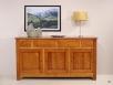 Buffet 3 portes 4 tiroirs réalisé en MERISIER Massif de style Campagne SEULEMENT 1 DISPONIBLE BUFFET Buffet 3 portes 4 tiroirs réalisé en MERISIER Massif de style Campagne SEULEMENT 1 DISPONIBLE BUFFET