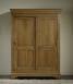 Armoire 2 portes Jean-Baptiste en Chêne Massif portes coulissantes, de style Louis Philippe ARMOIRE Armoire 2 portes Jean-Baptiste en Chêne Massif portes coulissantes, de style Louis Philippe ARMOIRE