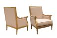 Fauteuil de style Louis XVI Guillaume réalisé en Chêne massif Finition chêne naturel SEULEMENT 2 DISPONIBLE (vendu à l'unité) Fauteuil Fauteuil de style Louis XVI Guillaume réalisé en Chêne massif Finition chêne naturel SEULEMENT 2 DISPONIBLE (vendu à l'unité) Fauteuil