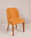 Chaise Edouard, assise et dos capitonnés, pieds en Merisier massif de ligne Contemporaine Kénia Moutarde CHAISES Chaise Edouard, assise et dos capitonnés, pieds en Merisier massif de ligne Contemporaine Kénia Moutarde CHAISES