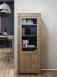 Vitrine 1 porte Hector réalisée en chêne de ligne Contemporaine BONNETIERE Vitrine 1 porte Hector réalisée en chêne de ligne Contemporaine BONNETIERE