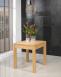 Table de repas 80*80 réalisée en Chêne massif de style Contemporain, plateau ouvert 160*80 Table de repas carrée Table de repas 80*80 réalisée en Chêne massif de style Contemporain, plateau ouvert 160*80 Table de repas carrée