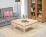 Table basse carrée Justin réalisée en Chêne de style Directoire avec Marqueterie table basse carrée Table basse carrée Justin réalisée en Chêne de style Directoire avec Marqueterie table basse carrée