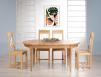 Table ovale 170x110 Mona réalisée en Chêne massif de style Louis Philippe avec 2 allonges de 40 cm  Finition Chêne Naturel  SEULEMENT 1 DISPONIBLE Table Ovale 