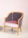 Fauteuil Cabriolet Paul réalisé en Chêne Massif de style Louis Philippe Mauve MMP Fauteuil Fauteuil Cabriolet Paul réalisé en Chêne Massif de style Louis Philippe Mauve MMP Fauteuil