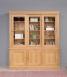 Bibliothèque 2 corps 3 portes coulissantes Damien réalisée en Chêne Massif de style Directoire Bibliothèque Bibliothèque 2 corps 3 portes coulissantes Damien réalisée en Chêne Massif de style Directoire Bibliothèque