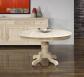 Table ronde Maude, pieds central DIAMETRE 140 réalisée en Chêne massif de style Louis Philipe FINITION CHENE BROSSE BLANCHI Table ronde diam.140 Table ronde Maude, pieds central DIAMETRE 140 réalisée en Chêne massif de style Louis Philipe FINITION CHENE BROSSE BLANCHI Table ronde diam.140