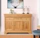 Buffet Hugo 3 portes 6 tiroirs, réalisé en Chêne Massif de style Louis Philippe BUFFET Buffet Hugo 3 portes 6 tiroirs, réalisé en Chêne Massif de style Louis Philippe BUFFET