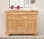 Buffet Fabien, 2 portes 9 tiroirs, réalisé en Chêne Massif de style Louis Philippe BUFFET Buffet Fabien, 2 portes 9 tiroirs, réalisé en Chêne Massif de style Louis Philippe BUFFET
